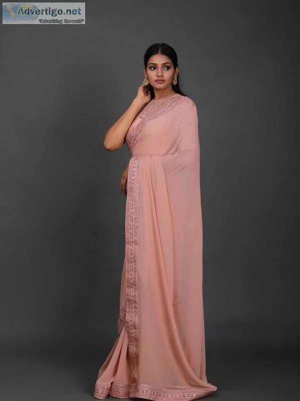 Feel Beautiful and Evergreen With Our Classic Georgette Sarees C