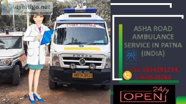 Hire a Road Ambulance Service with the best medical equipment to