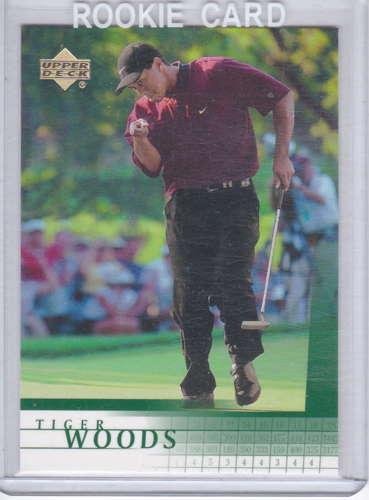Tiger Woods 2000 Upper Deck RC 1