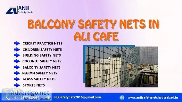 Balcony Safety Nets in Ali Cafe