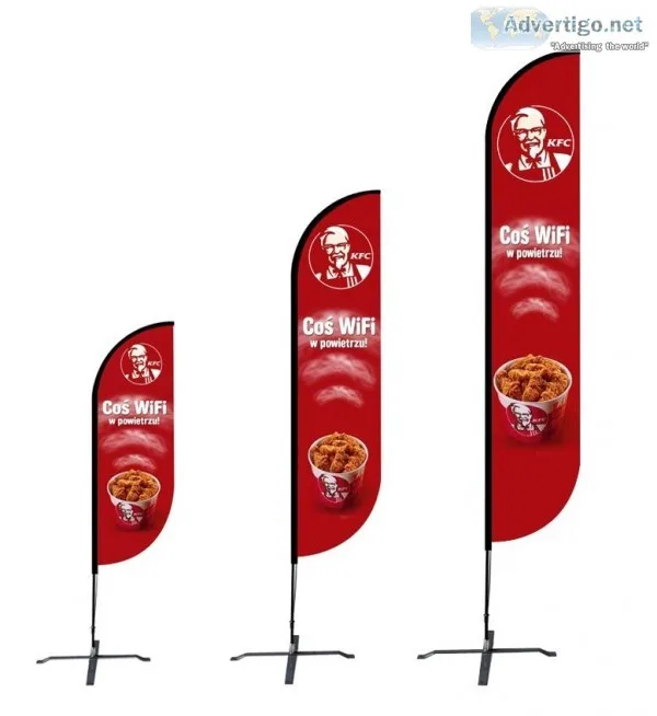 Feather Banners Canada  Custom Printed Feather Flags  Toronto