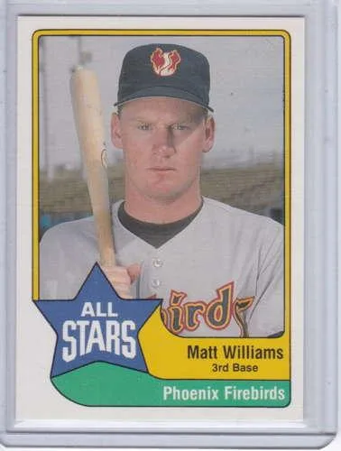 Matt Williams 1989 CMC Phoenix Firebirds All-Stars 35
