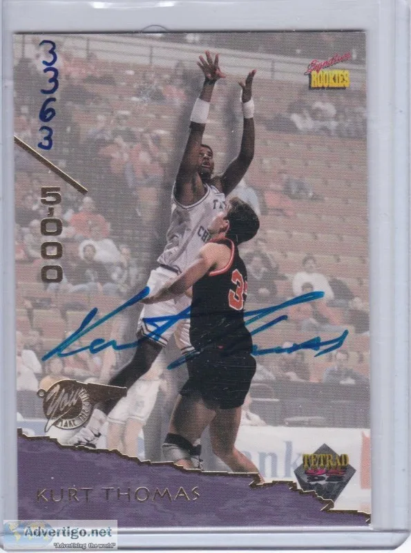 Kurt Thomas 1995 Signature Rookies Autograph (33635000) 18