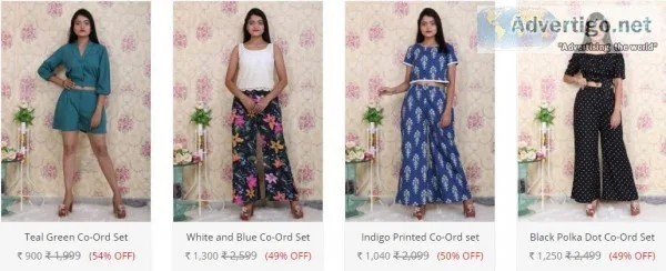 Buy Women Co-ord Sets Online in India