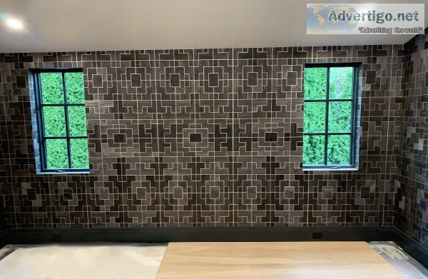 Designer wallpaper by best wallpaper installer in Clyde Hill