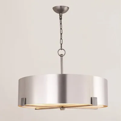 Buy Global Views Empire Pendant Nickel  Chandelier  Graysonluxur