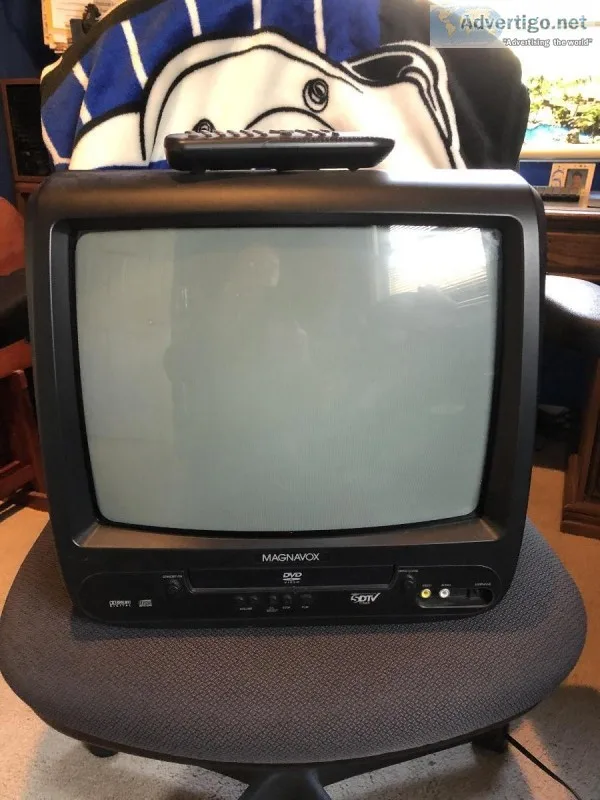 13&quot Magnavox tv with built-in DVD player