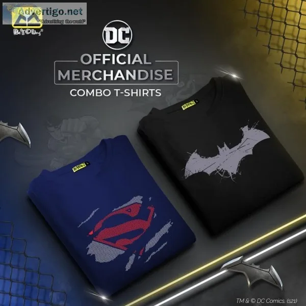 Buy cool official dc merchandise products only in india