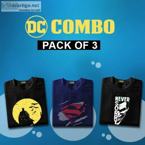 Buy cool official dc merchandise products only in india