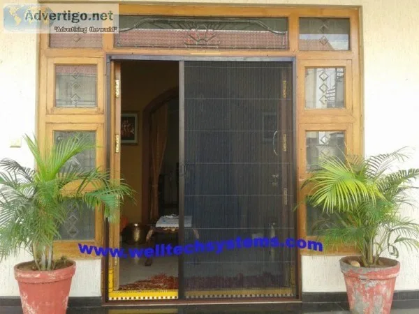 Welltech Mosquito Pleated Doors