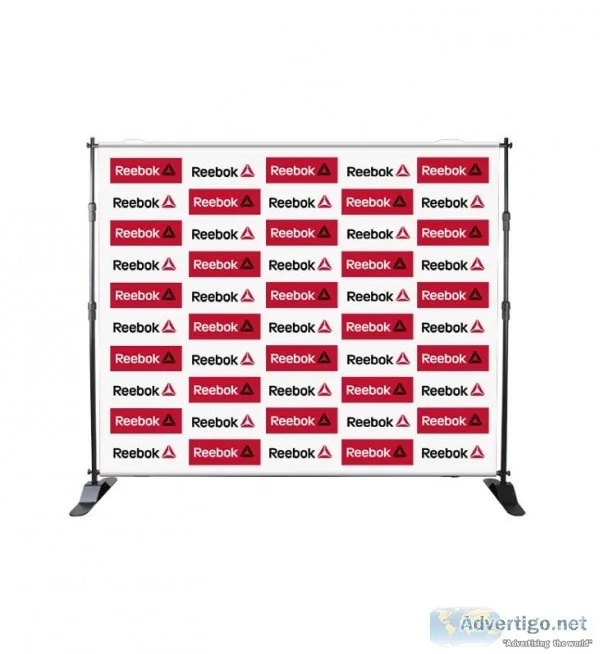 Trade Show Display booths  Step and Repeat Backdrop