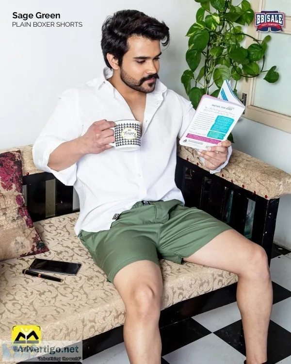 Grab your latest printed shorts for men online at beyoung