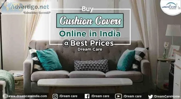 Buy Cushion Covers Online in India Best Prices - Dream Care
