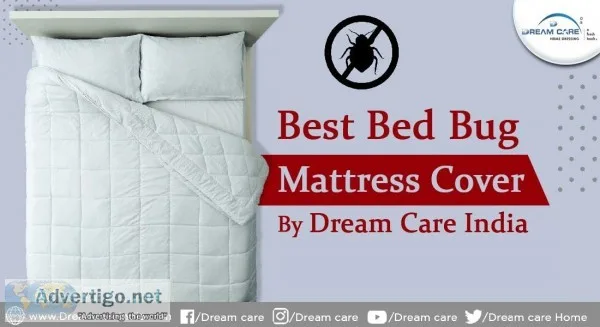 Best Bed Bug Mattress Cover by Dream Care India