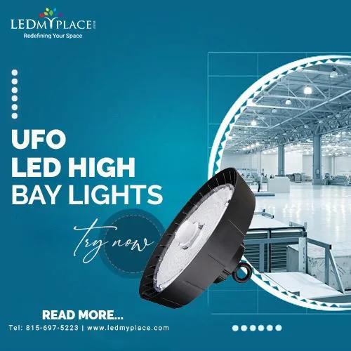 Get Bright White Light With UFO LED High Bay Lights