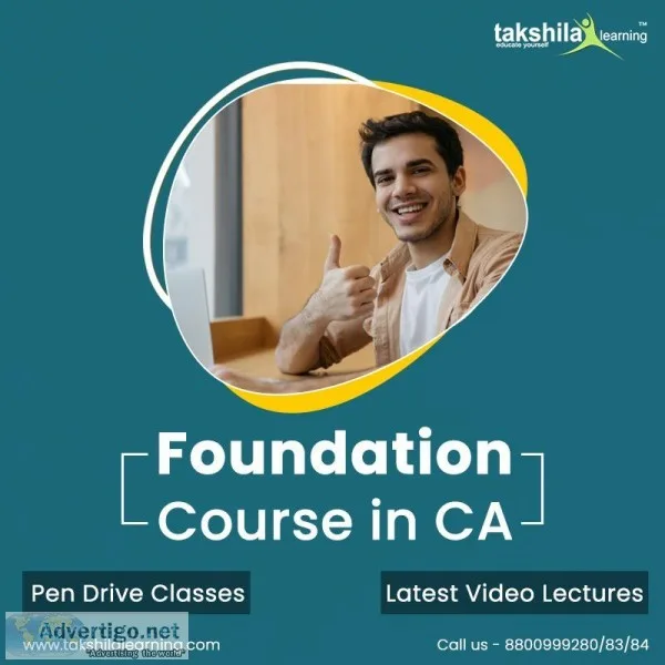 Join Foundation Course in CA Best CA Foundation Classes
