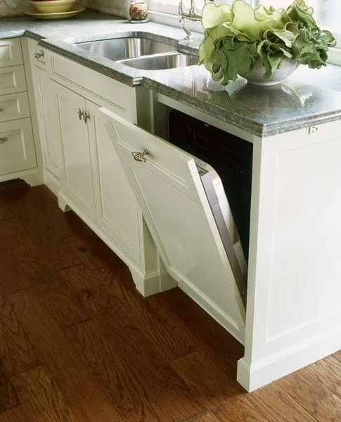 Factory direct shaker dishwasher panel by Woodstone cabinetry