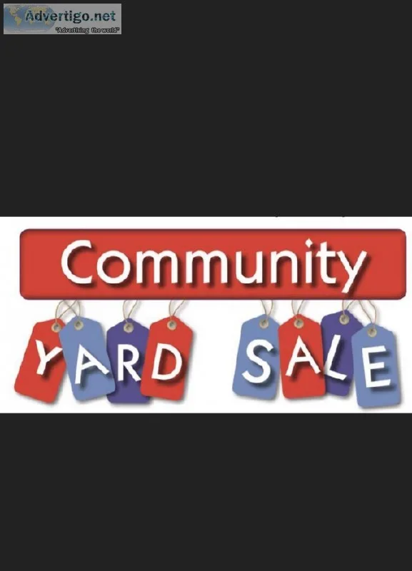 Craigs Mill Neighborhood Community Yard Sale