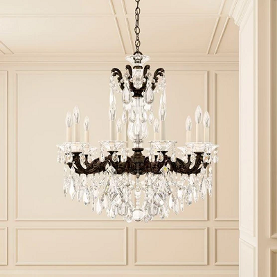 Buy Schonbek 5074 La Scala 10 Light Chandelier  Chandelier  Gray