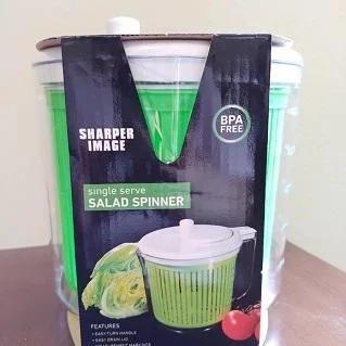Sharper Image Salad Spinner NEW ONLY 5