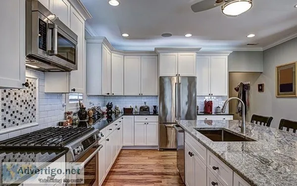 Rio Vista White Shaker Cabinets  StockCabinetExpress