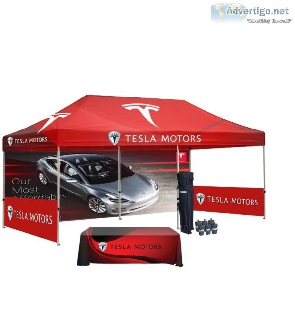 10 X 10 Event Pop Up Tent with logo  Trade Show Canopy Tents