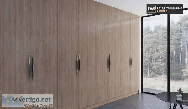 White Overbed Fitted Wardrobes Designs London