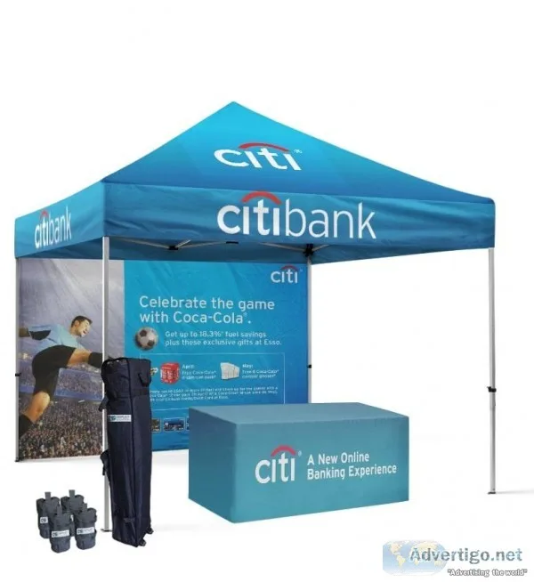Custom Printed Canopy Tents for Trade Show