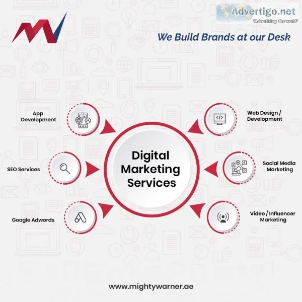 Web designing and development services in dubai | mighty warner