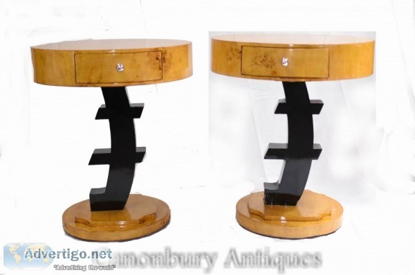 Buy Art Deco Side Tables - Pair Euro Occasional Furniture Online
