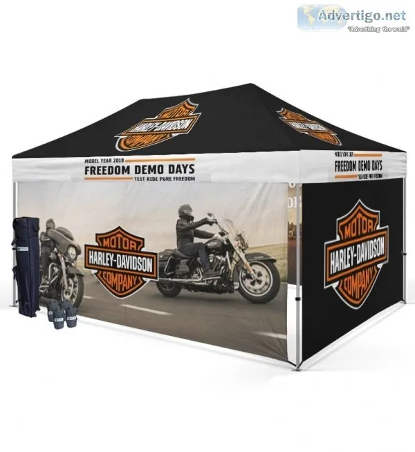 Custom Pop Up Tents and Canopies - Stylish and Elegant Designs