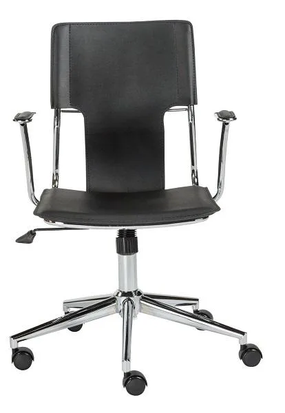 Euro Style Terry Office Chair With Chromed Steel Base  Modern Of