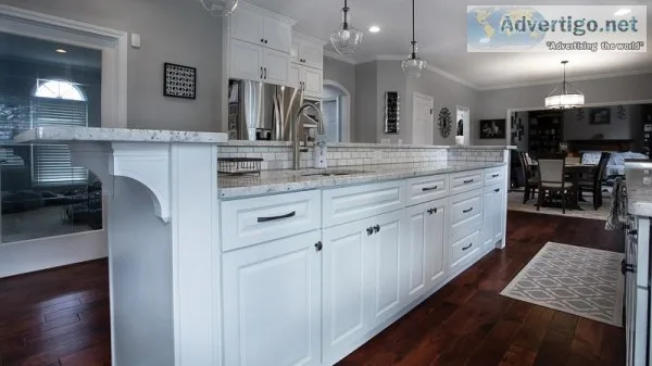 Gramercy White Kitchen Cabinets  StockCabinetExpress