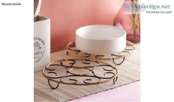 BUY Trivets Met Online   Wooden Street
