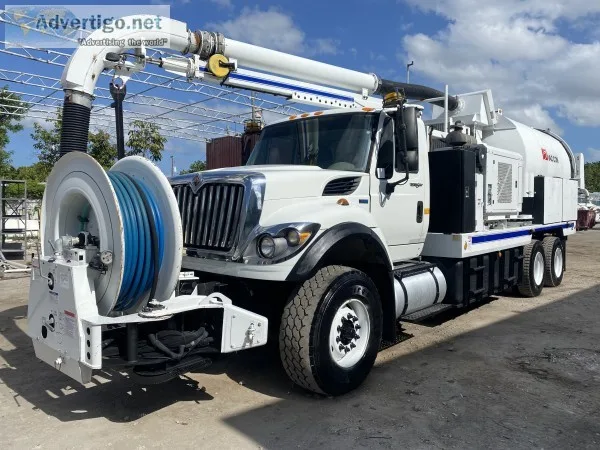 2012 international 7400 vac-con vacuum/jetter combo