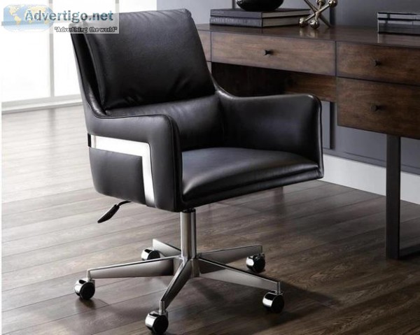 Sunpan Torres Office Chair Black  Stylish Furniture At Grayson L