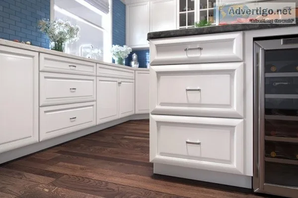 Forevermark K-Series White Kitchen Cabinets  StockCabinetExpress