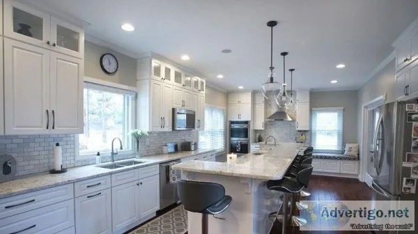 Forevermark K-Series White Kitchen Cabinets  StockCabinetExpress