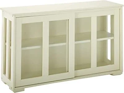 Check antique glass door cabinet at affordable price - Woodstone