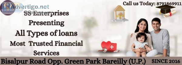 Apply for different types of loans all over india