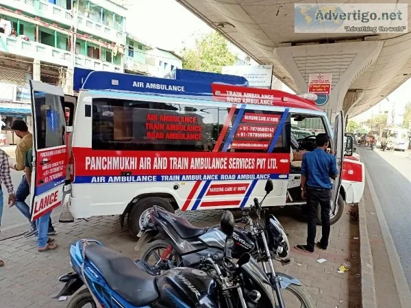 Get Quick and Fast Panchmukhi Road Ambulance in Defence Colony D