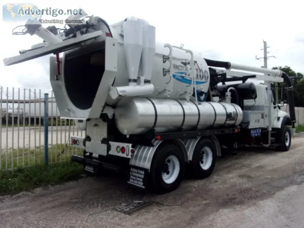 2014 international 7500 vactor 2100 plus vacuum/jetter combo tru