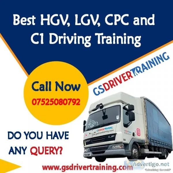 HGV and LGV Driver Training Course in UK