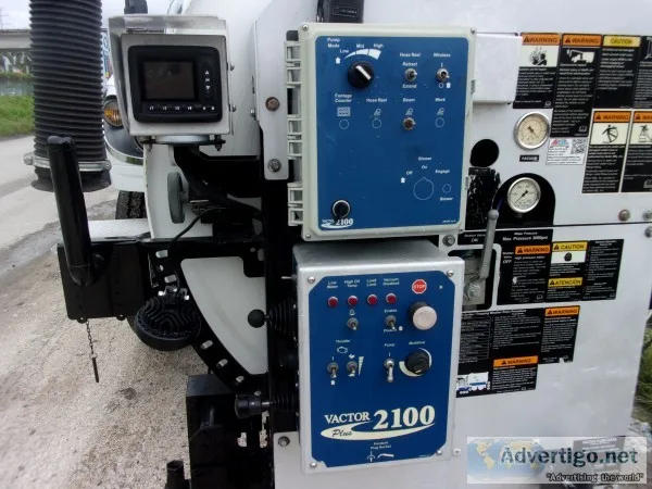 2014 international 7500 vactor 2100 plus vacuum/jetter combo tru