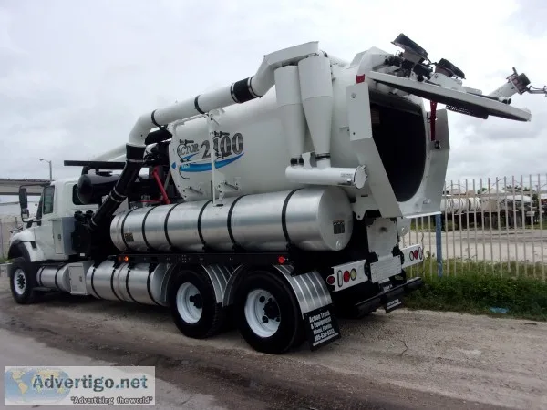 2014 international 7500 vactor 2100 plus vacuum/jetter combo tru