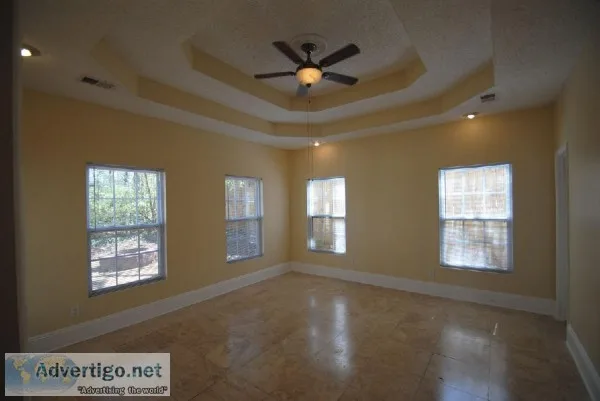 The beautiful kitchen includes updated appliances