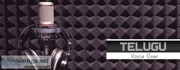 Telugu Voice Overs and Voice Over Service in all Languages