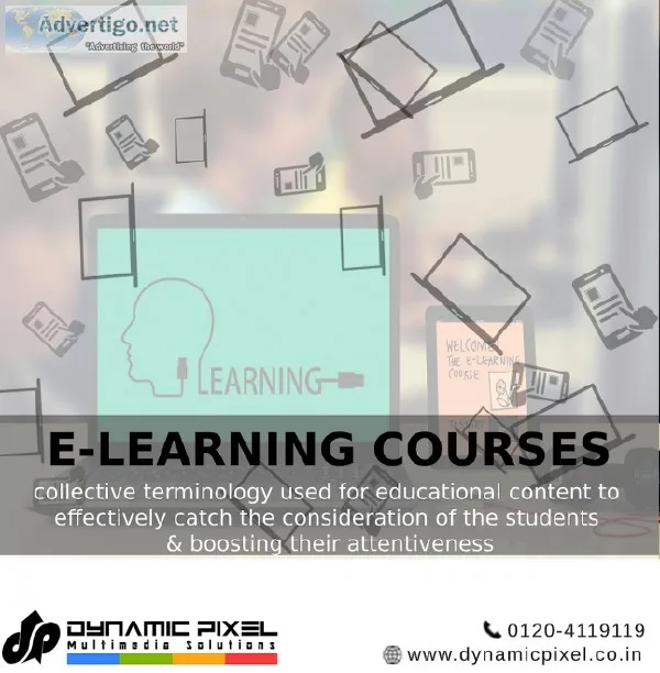 Leading E-learning courses content development company