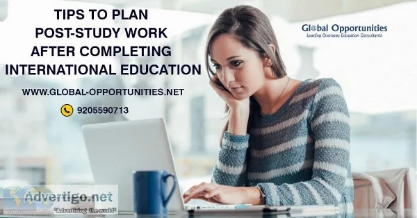 Tips to Plan Post-study Work after Completing International Educ