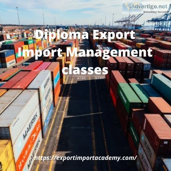 Diploma Export Import Management classes